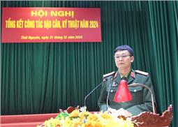 Quân khu tổng kết công tác Hậu cần, Kỹ thuật năm 2024